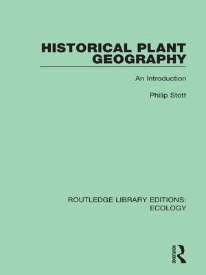 cover image of Historical Plant Geography